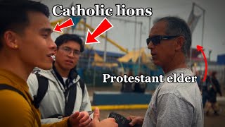 Catholics vs Protestant on traditions and scriptures 