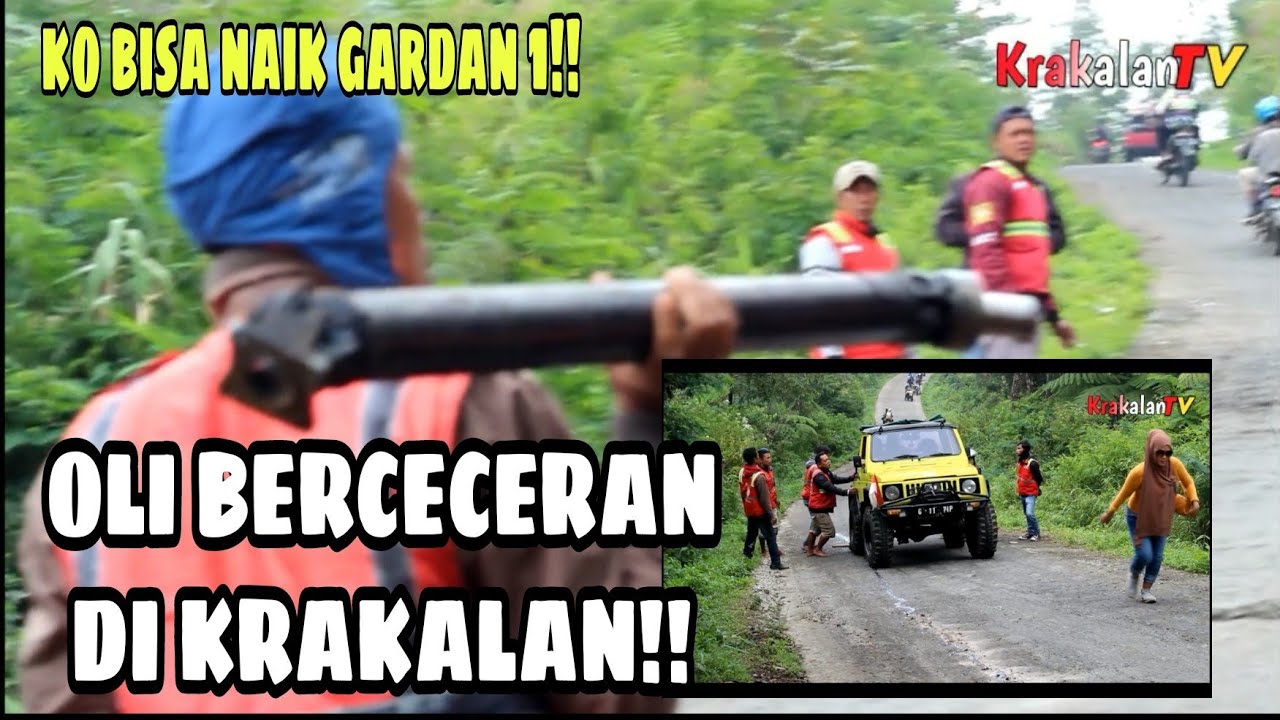 PENGGERAK JATUH OLI BERCECERAN !! ko masih bisa jalan!