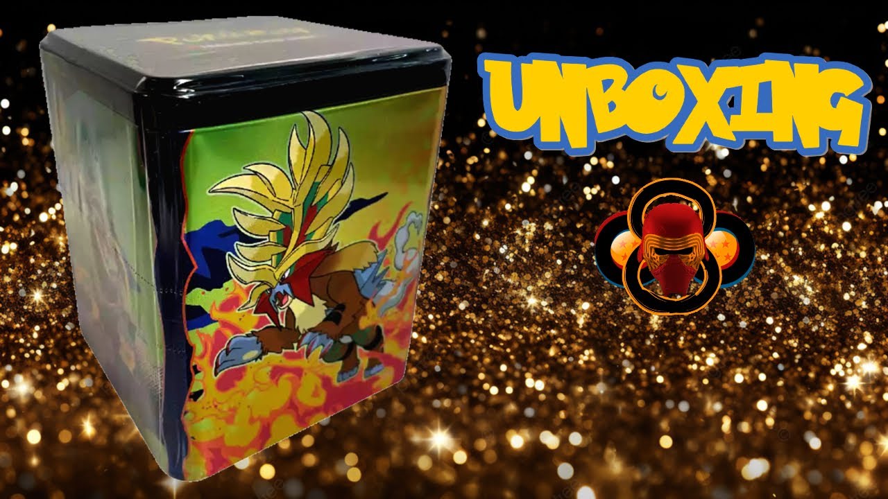 Unboxing Caja metálica formas paradoja Pokémon GrMm88