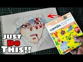 Colour Like a Pro in Just 2 Steps!" | With Cheap Colour Pencil
