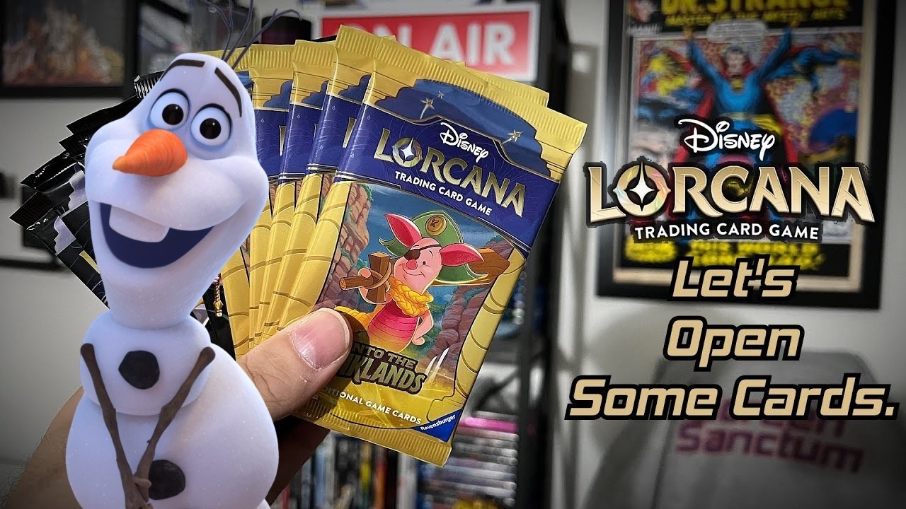 Disney Lorcana Cards | Let's Find Olaf! - YouTube