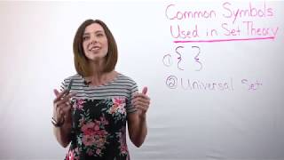 Common Symbols in Set Theory
