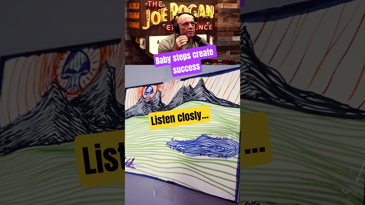 Stamets and Rogan | Baby Steps Create Success 