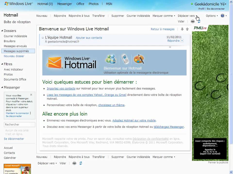 Hotmail Com Boite De Reception Sign In