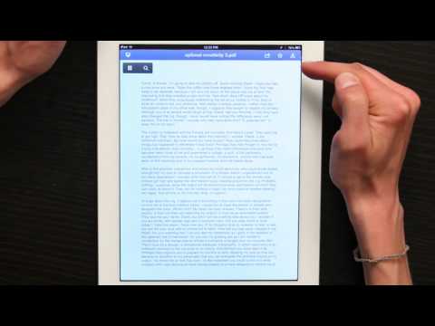 How to Open PDF Files on the iPad Using iBooks : Tech Yeah!