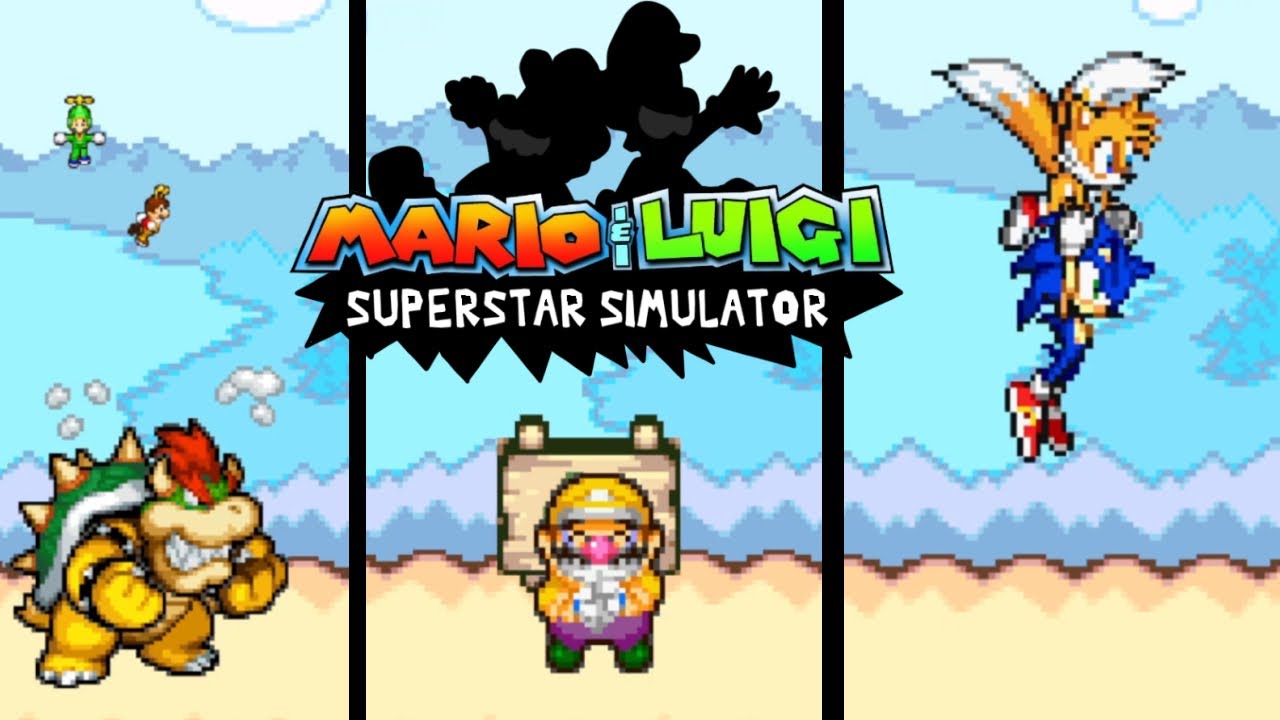 Mario and Luigi: Superstar Simulator - All intro cutscenes