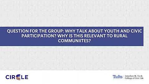 Young Voters: The future of Rural Communities and the Nation | Rural Assembly Everywhere May 2022