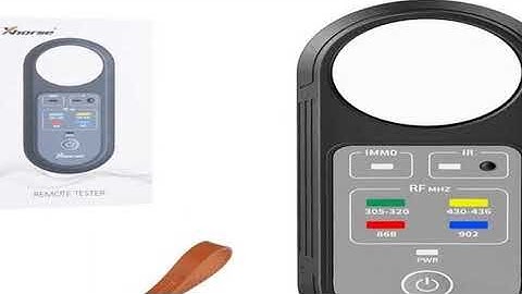 A must-have product! Xhorse XDRT20 V2 Frequency Tester Infrared Signal Detection for 315Mhz 433Mhz