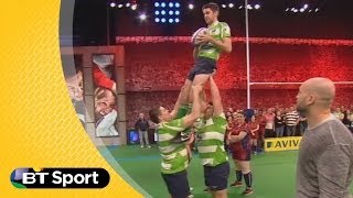 Pitch Demo: George Robson quick lineout masterclass | Rugby Tonight