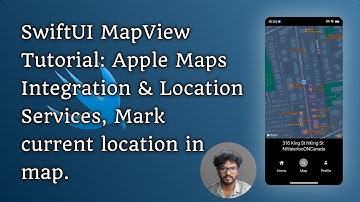 SwiftUI MapView Tutorial: Apple Maps Integration & Location Services, Mark current location inTamil.