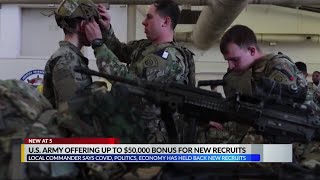 Full U.S. Army offering up to $50,000 bonus for new recruits Guide