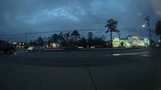 Time Lapse Sunset Rainstorm Hurricane Michael October 10, 2018 130 FPS