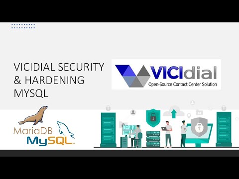 How to secure vicidial-Database/mysql/mariadb Part 01