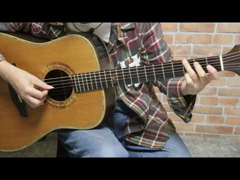 ホームにて(中島 みゆき)のギターソロ、初級から中級向け楽譜の演奏動画