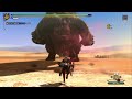 【MH3G】進撃の巨人・訓練兵団の休暇 片手剣ソロ 10分針【超大型ドボルベルク亜種】