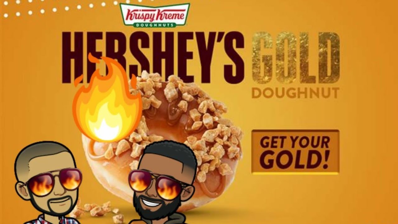 Krispy Kreme Hersey Gold Doughnut Review 