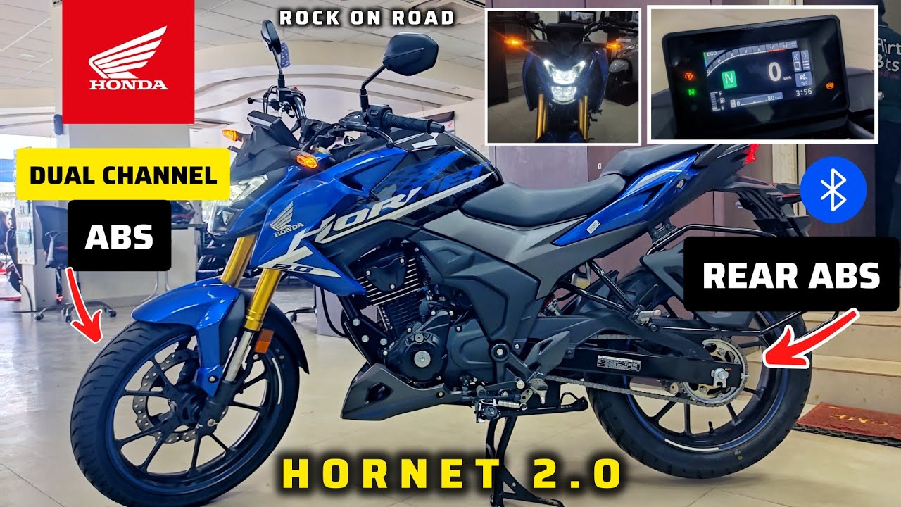 Honda Hornet 2.O New Model 2025 || New Features Dual Channel ABS Full Review || Rock On Road