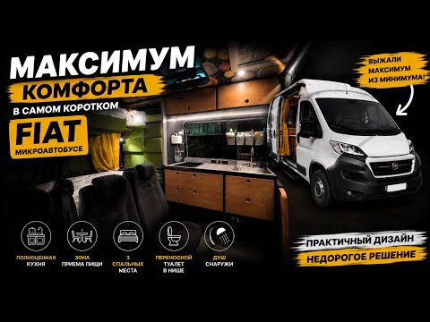 Автодом в самом коротком Fiat.