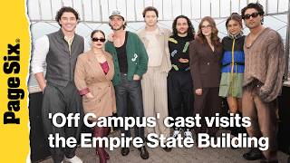 'Off Campus' cast visits the Empire State Building: Ella Bright, Belmont Cameli, more