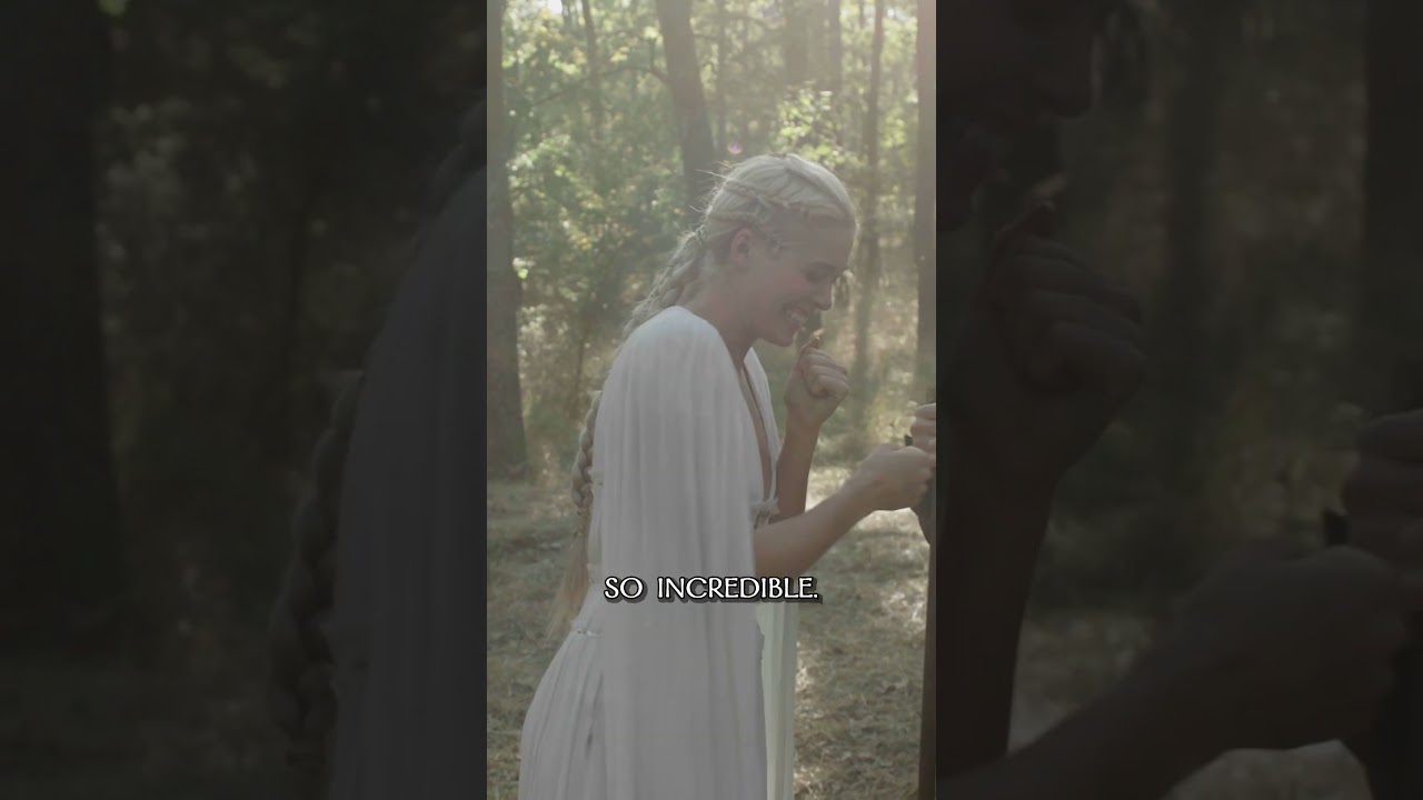 Flying on the Set of The Pendragon Cycle