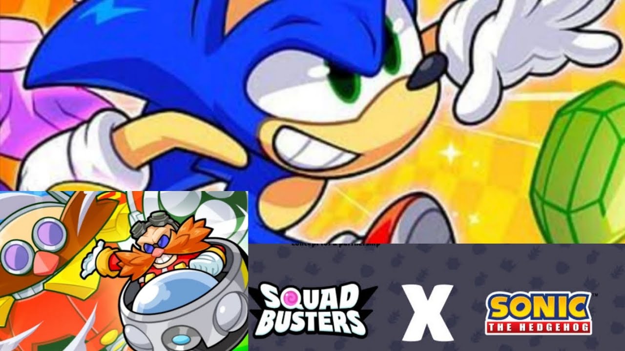 SQUAD BUSTERS X SONIC THE HEDGEHOG| gameplay SQUAD BUSTERS INDONESIA