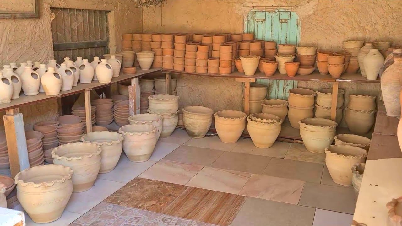 AL QARAH TOWER POTTERY SHOP, AL AHSA, SAUDI ARABIA YouTube