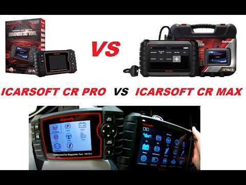 Icarsoft CR MAX εναντίον Icarsoft CR PRO ποιο να επιλέξετε; πλεονέκτημα μειονεκτική τιμή