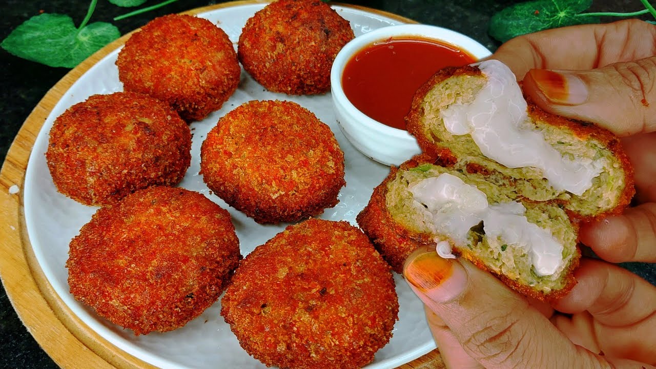 1 Kg Chicken Mayo Kabab | Creamy Inside Crispy Outside - Ramadan Special Chicken kabab Recipe