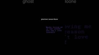 Ghost Town Benson Boone