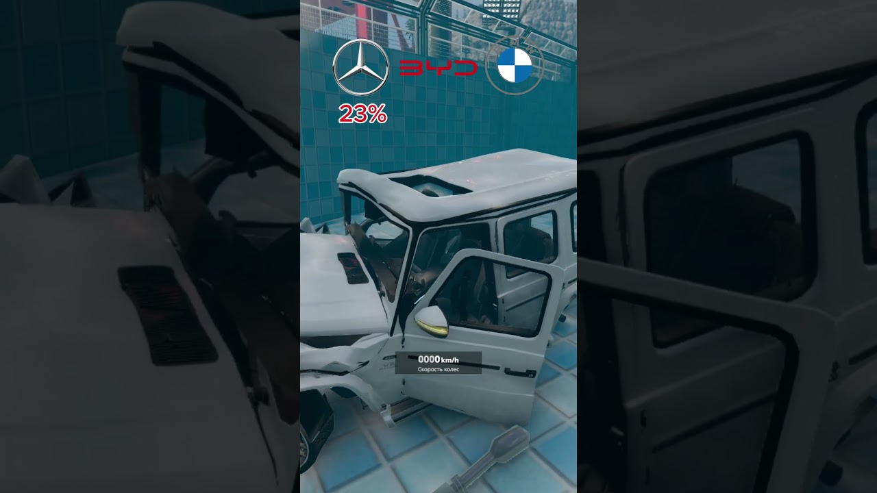 Which Survives Best? G-Class vs BMW X5 vs BYD Song Plus Crash Test | BeamNG.drive