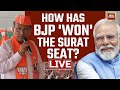 India today live bjp wins surat lok sabha seat congress cries surat match fixing  2024 polls