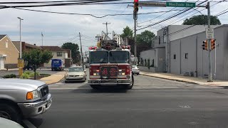 Tinicum Township Fire Company Ladder 48 & Woodlyn Volunteer Fire Company Squrt 67 Responding 6-7-19