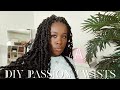 PASSION TWISTS WITH RUBBER BAND METHOD | Alexis Omiwade