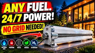 This Mainspring Generator Runs on ANY Fuel 24/7 in Near Silence — No Grid NEEDED!