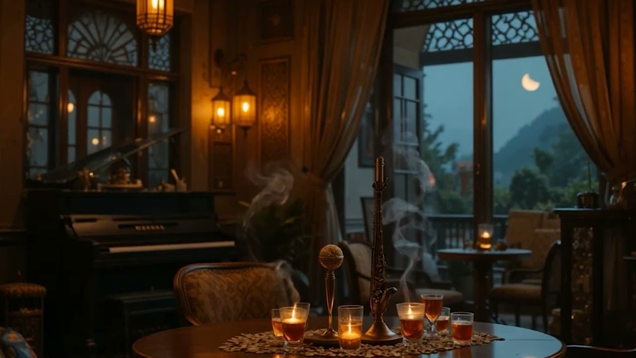 Peaceful Ramadan Jazz 🌙 Soft Instrumental for Prayer, Study & Reflection