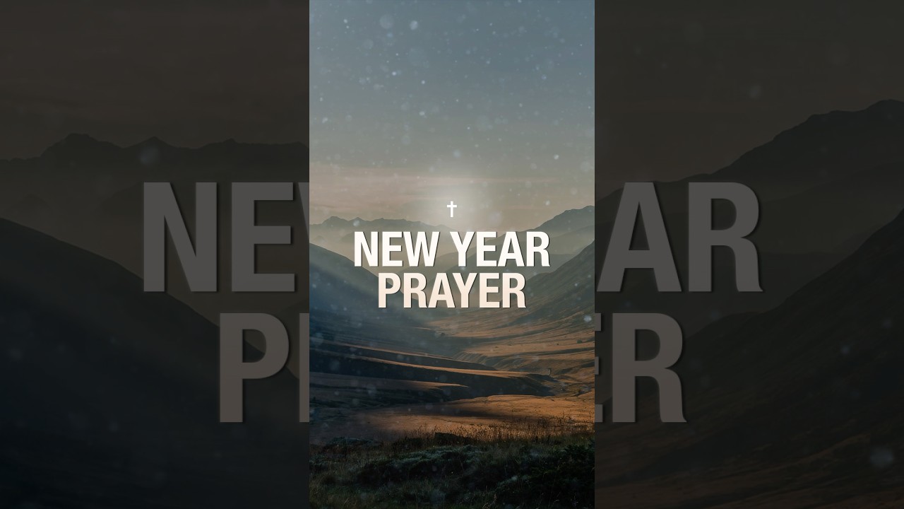 A simple prayer to begin the new year with peace and hope 🤍 
