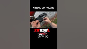 XR650L CDI Failure #xr650l #dualsport #cdiignition #fail