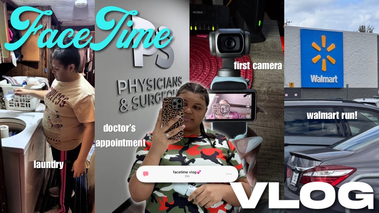 FaceTime Vlog | Doctor’s Appointment, Walmart Run & Life Updates