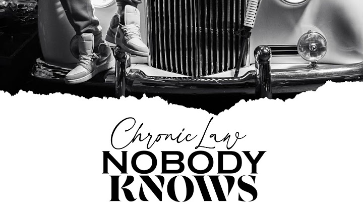 Chronic Law - NoBody Knows | Official Music Video