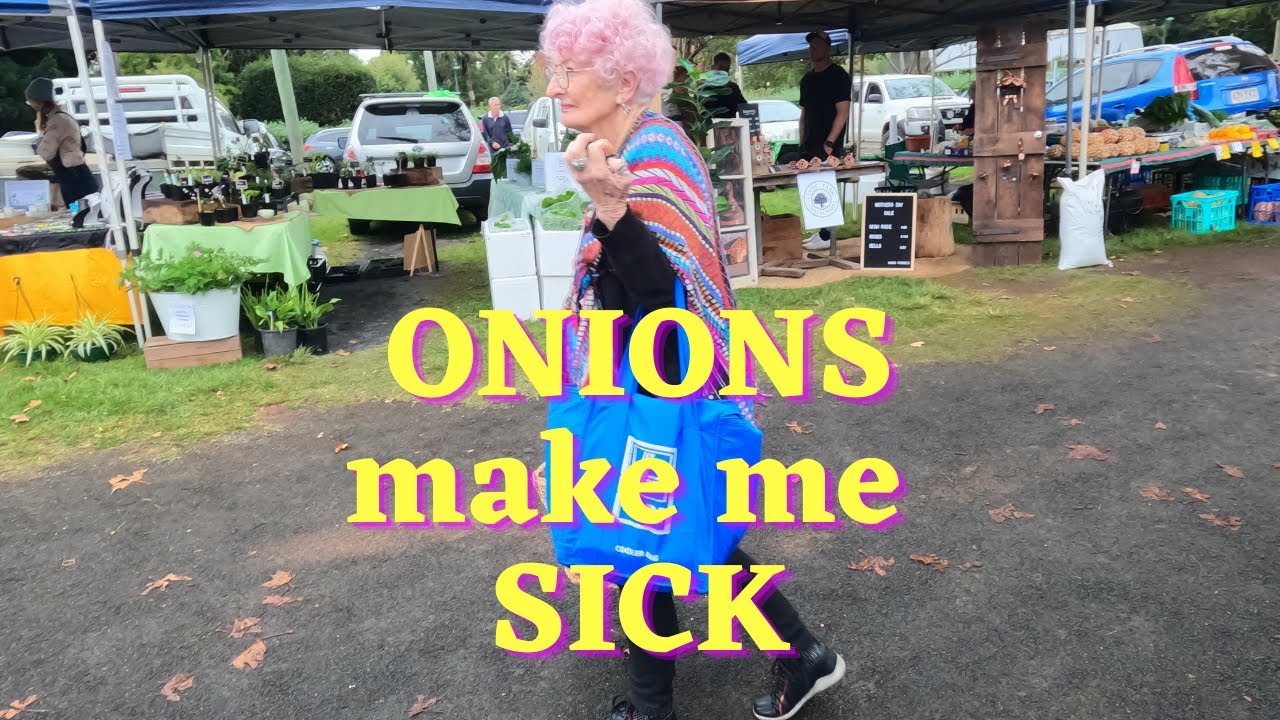 Bike Ride. Onions Make Me Sick and I went to the markets. YouTube