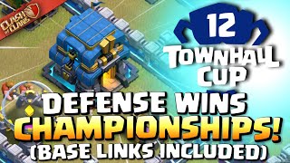 UNBREAKABLE TH12 Bases will decide the TH12 CUP FINALS! Clash of Clans | Best TH12 Bases with LINKS