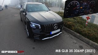 MERCEDES GLB 35 AMG | GLB35 2021 | 306HP | ACCELERATION TEST | 0-100 | 0-160 | 1/4 MILE | DRAGY TIME