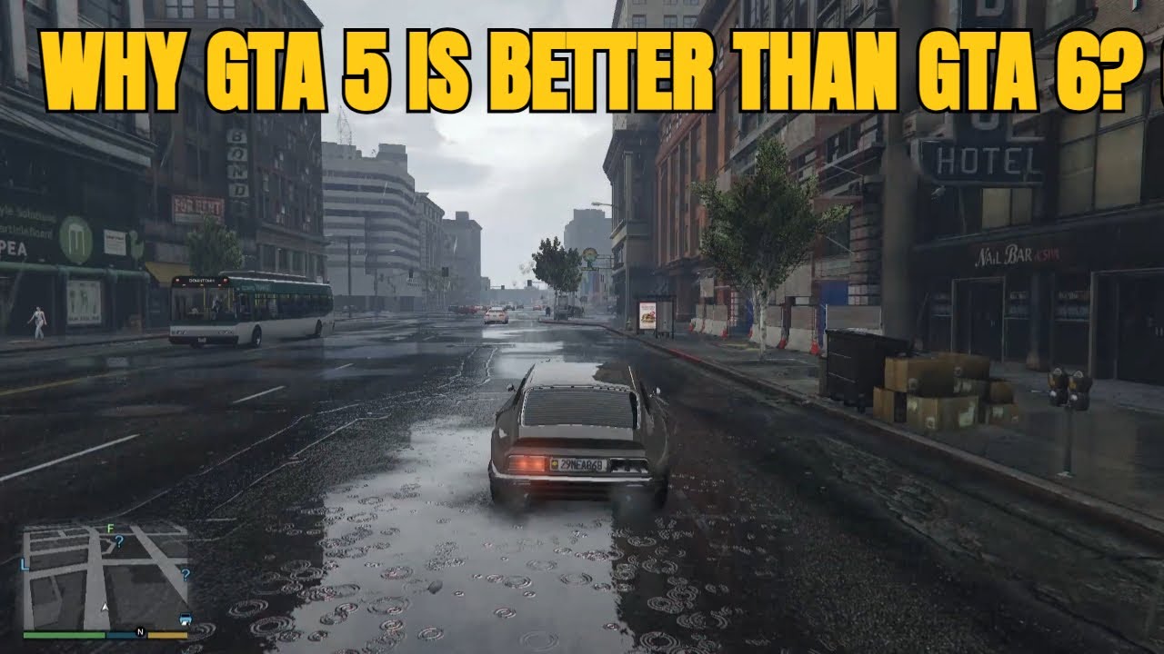 WHY GTA 5 IS BETTER THAN GTA 6 GTA 6 VS GTA 5 YouTube 