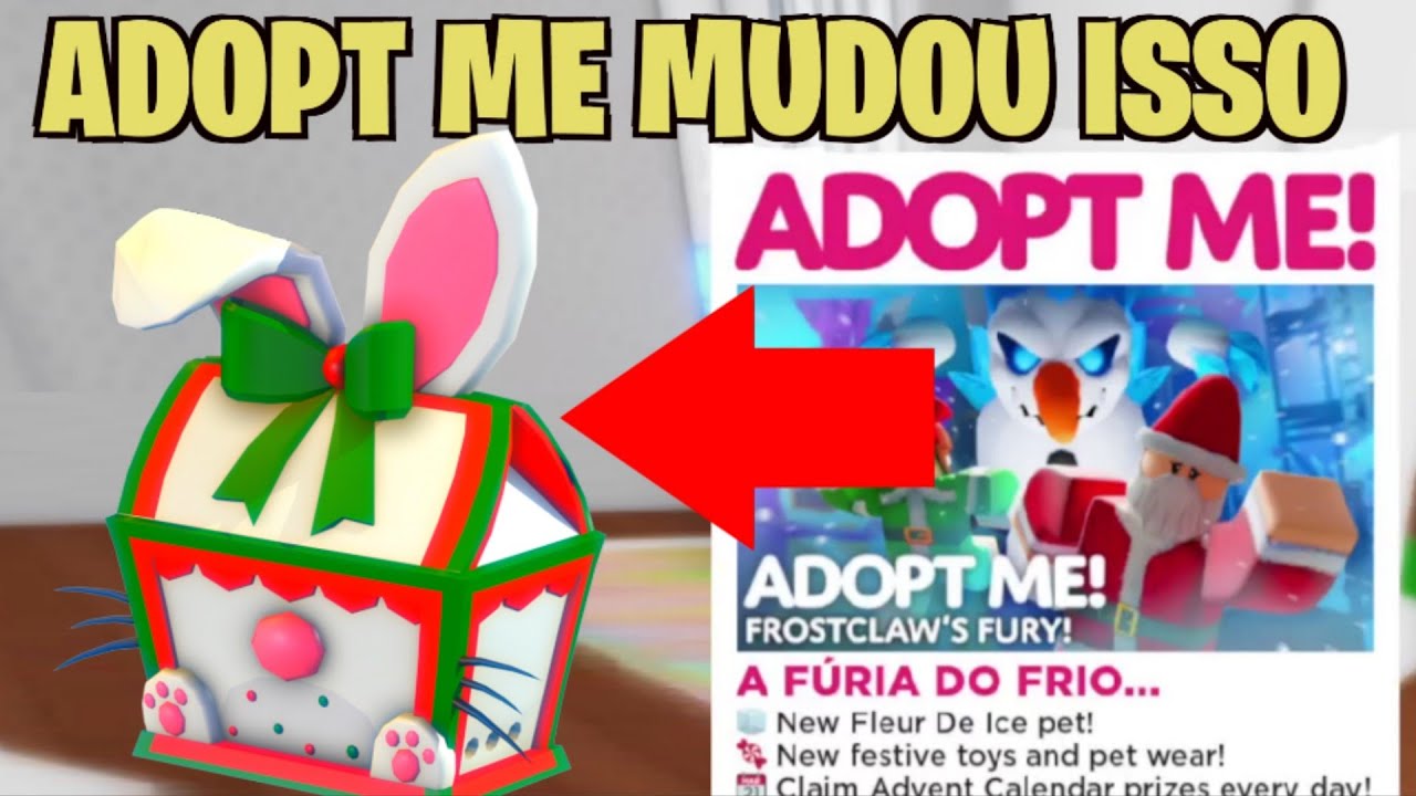 MUDOU ISSO NO ADOPT ME! 