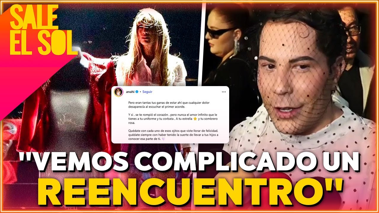 Christian Chávez y Anahí RECUERDAN el regreso de RBD a 2 años de su último concierto | Sale el Sol