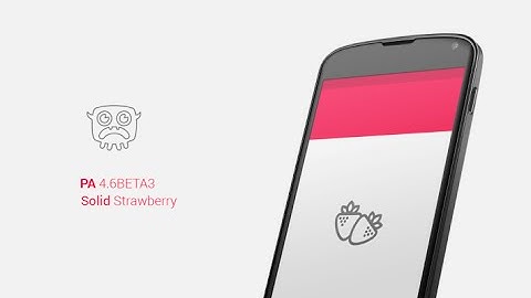 Paranoid Android 4.6 - Beta 3 -  Dynamic System Bar Improvements