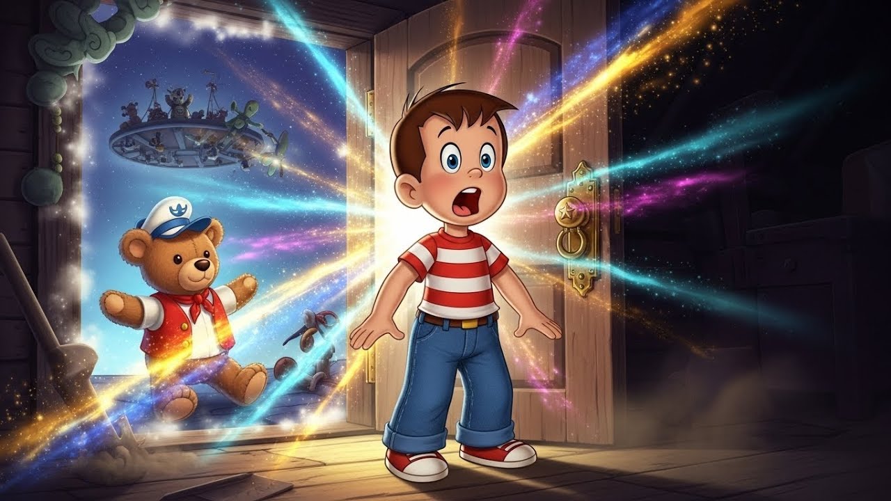 The Secret Door in the Attic | Tommy's Magical Adventure