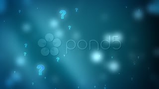 Question Mark Looping Animated Background. Stock Footage