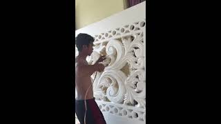 Cara mengukir styrofoam