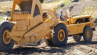 Caterpillar DW15 Motor Scraper at Wheels at Wanaka 2023